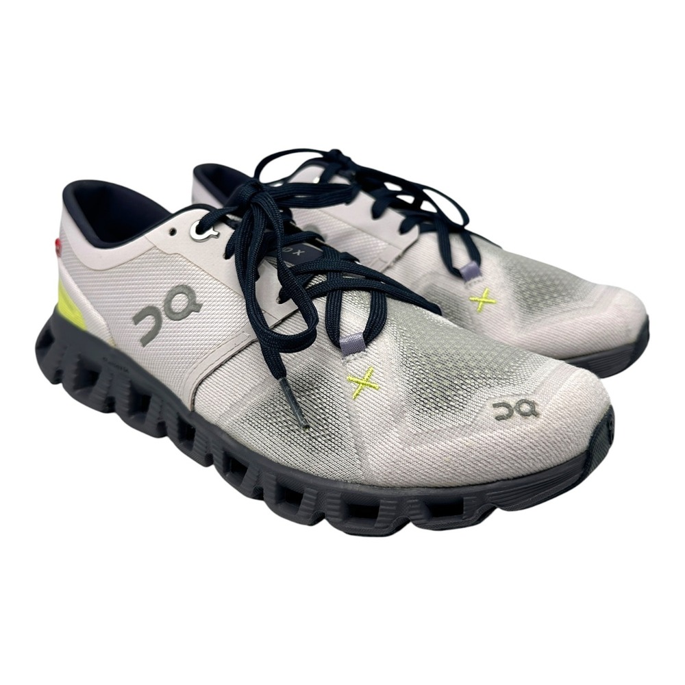 On Cloud X 3 Women's Sneakers Orchid Iron Size 7 Running Walking Training Active